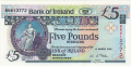 Bank Of Ireland 5 Pounds,  1. 3.2003